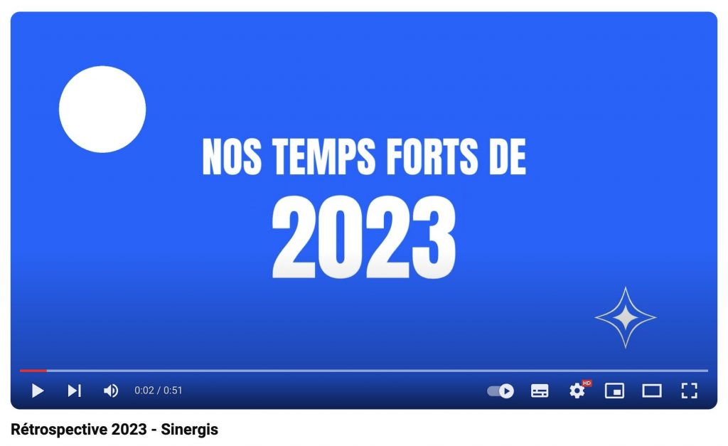 Rétrospective 2023 Temps forts Sinergis 2023